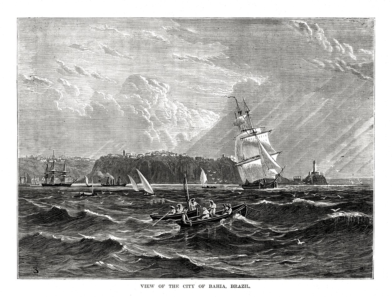 Bahia, Brezilya, 1877 by Unbekannt