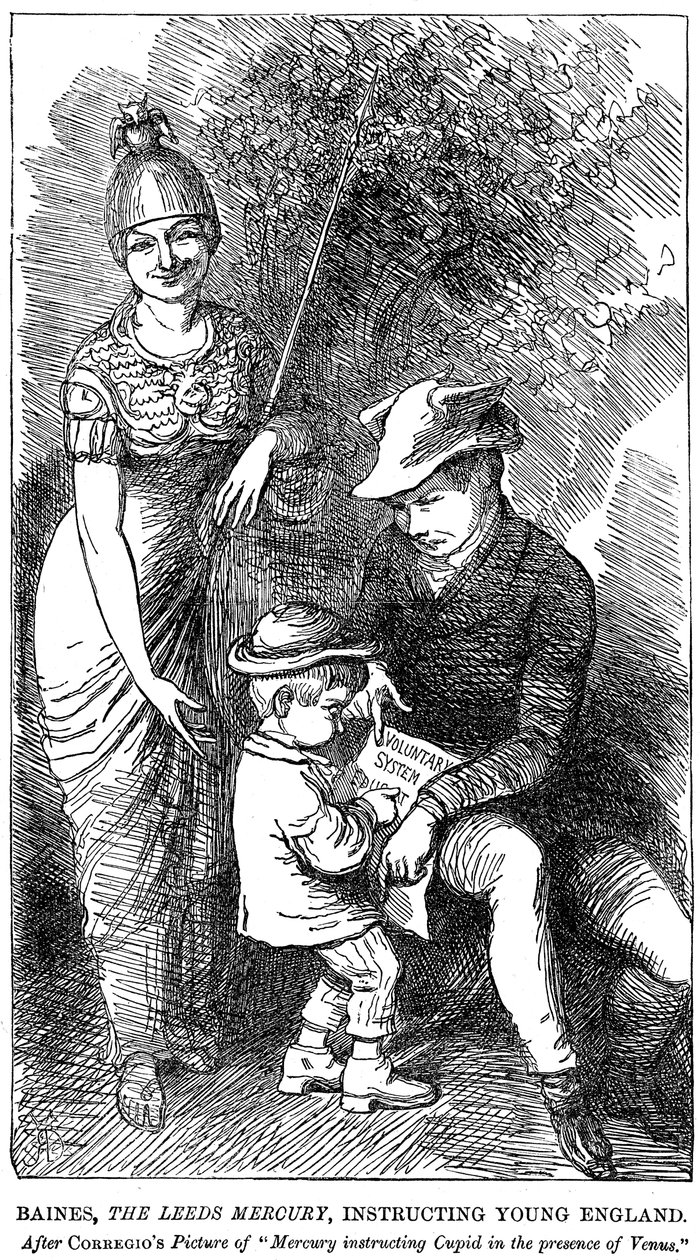 Baines, The Leeds Mercury, Genç İngiltere