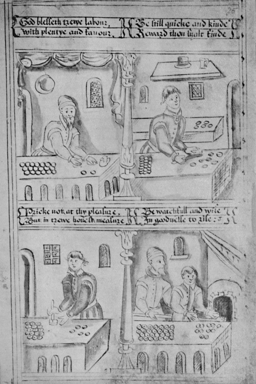 Fırıncılar İşyerinde MS. Eklemek. 34, 605, 1903 by Unbekannt