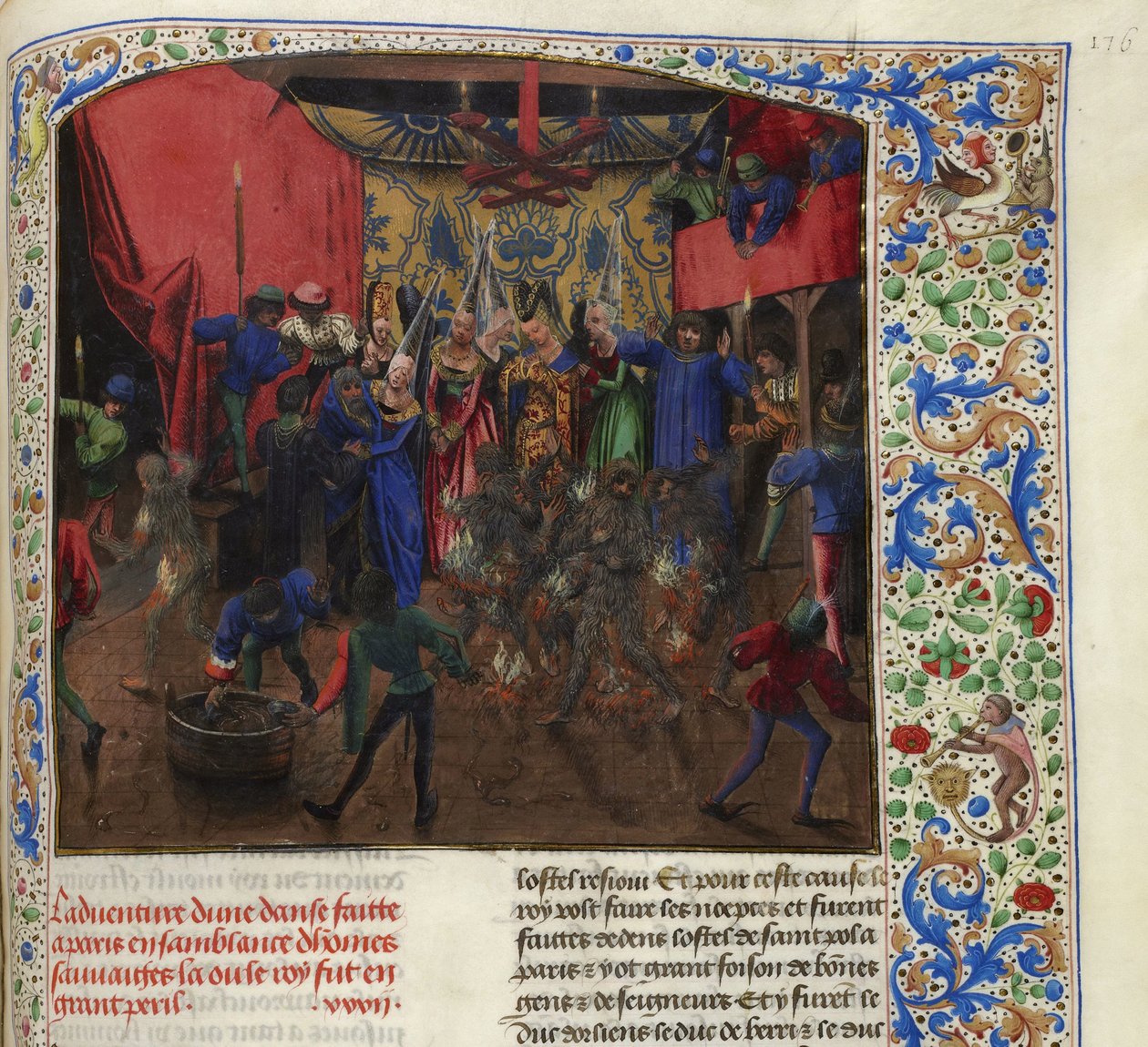 Bal des Ardents, yaklaşık 1470-1475. by Unbekannt