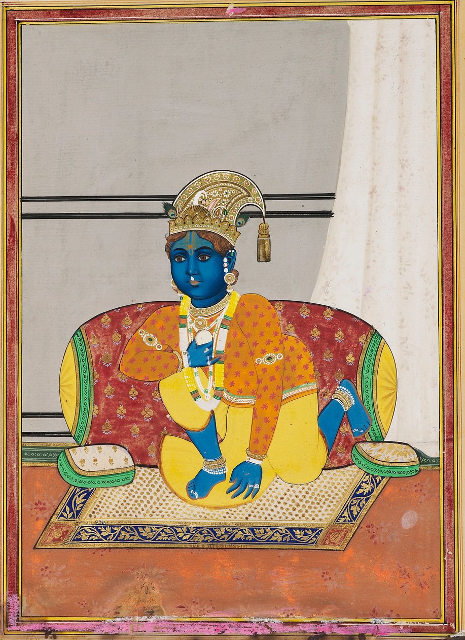 Bala Krishna, 19. yüzyıl by Unbekannt
