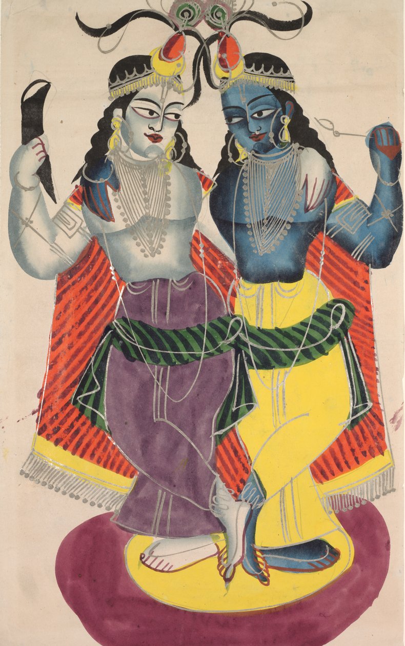Balarama ve Krishna, 1800