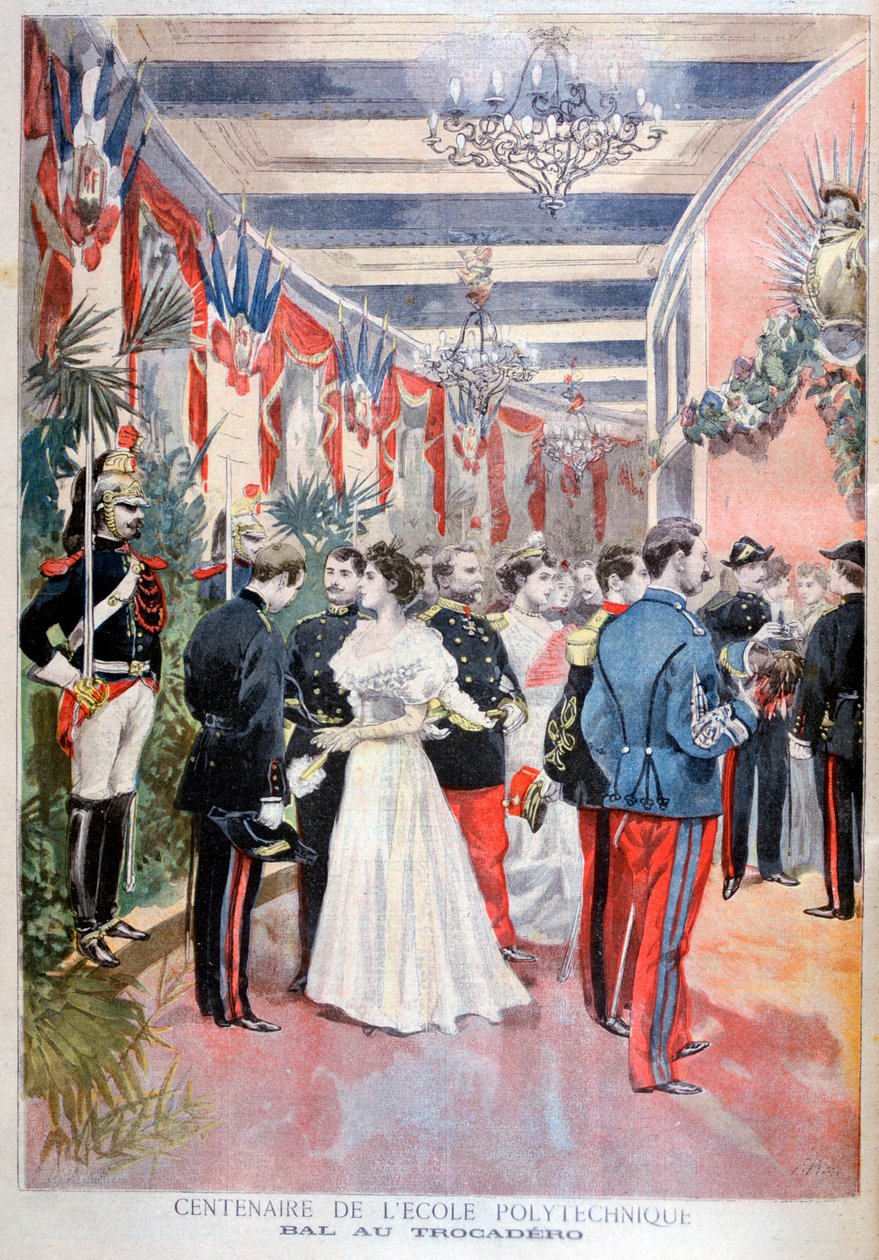 Politeknik okulunun yüzüncü yılını kutlayan balo, Trocadero, Paris, 1894 by Unbekannt