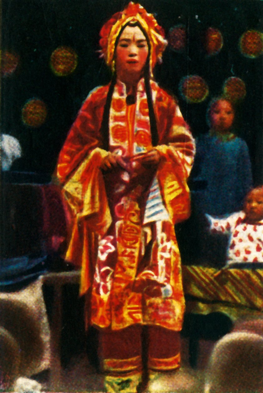 Ballad-şarkıcı, Çin, c1928. by Unbekannt