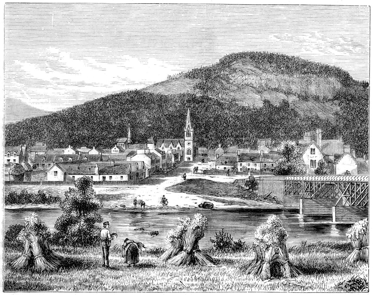 Ballater, Royal Deeside, İskoçya, 1900 by Unbekannt