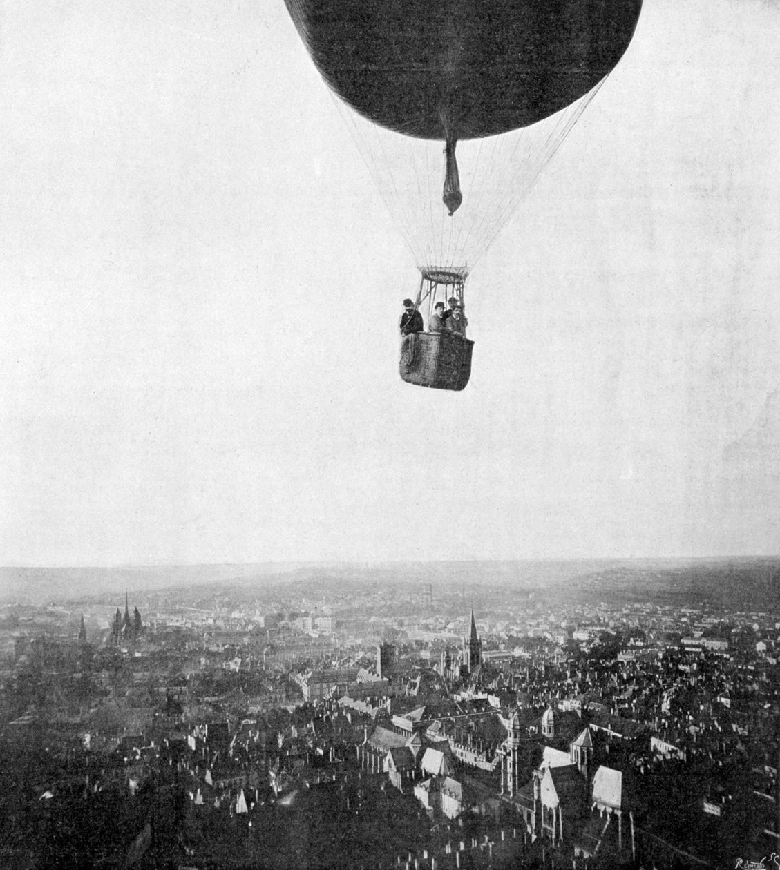 Aero Club Balonu, 18 Mart 1899 by Unbekannt