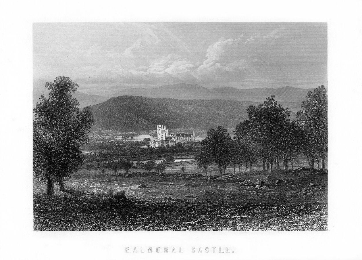 Balmoral Şatosu, Aberdeenshire, İskoçya, 1899 by Unbekannt