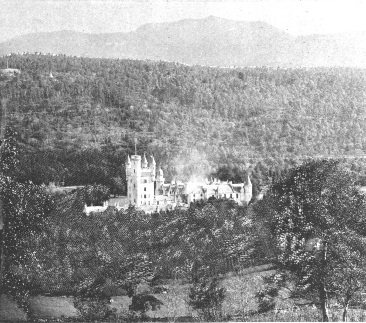 Victoria zamanında Balmoral Kalesi, 1901. by Unbekannt