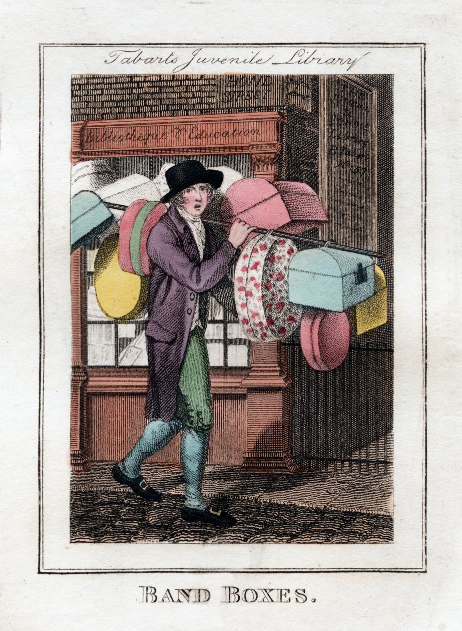Band Boxes, Tabarts Juvenile Library, Londra, 1805 by Unbekannt