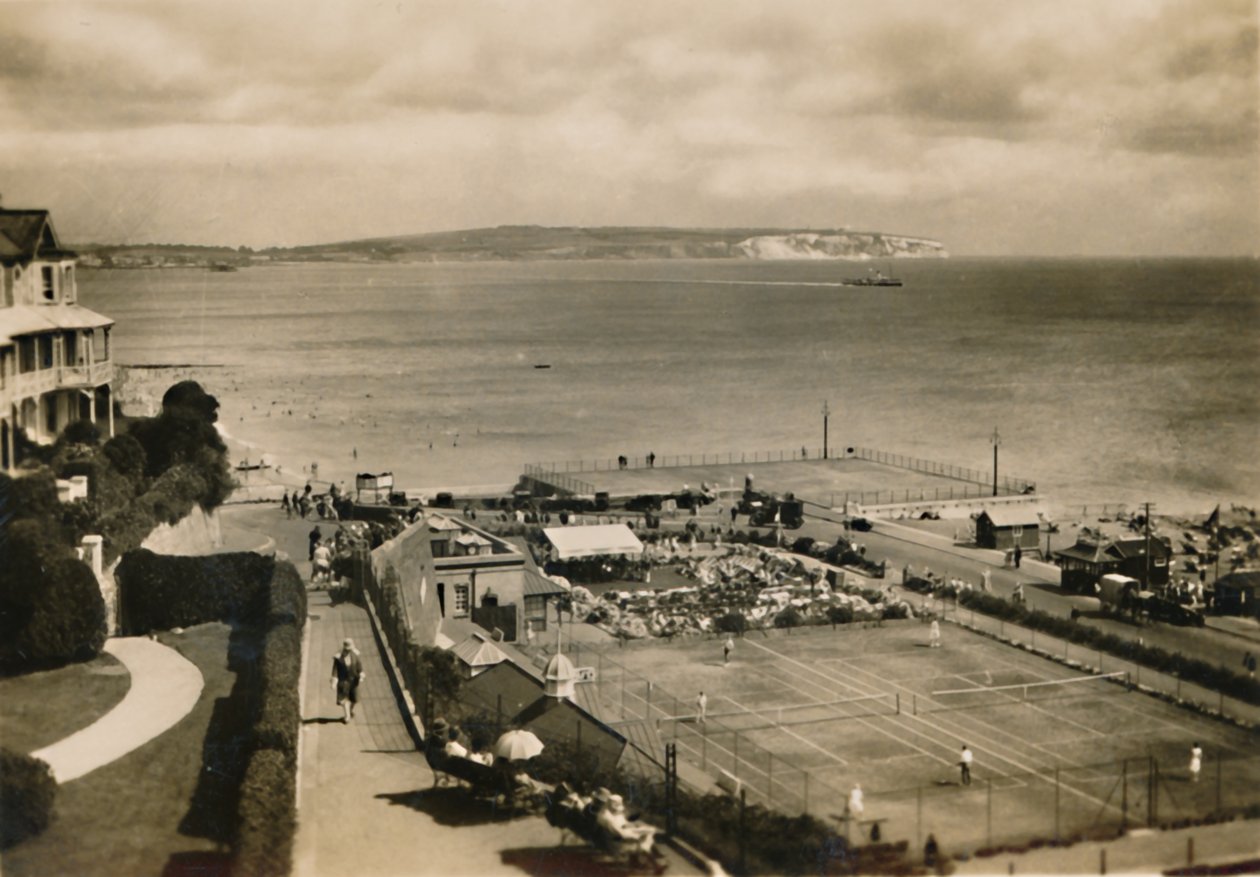 Bando Takımı ve Tenis Kortları, Shanklin, I.O.W., c1920. by Unbekannt