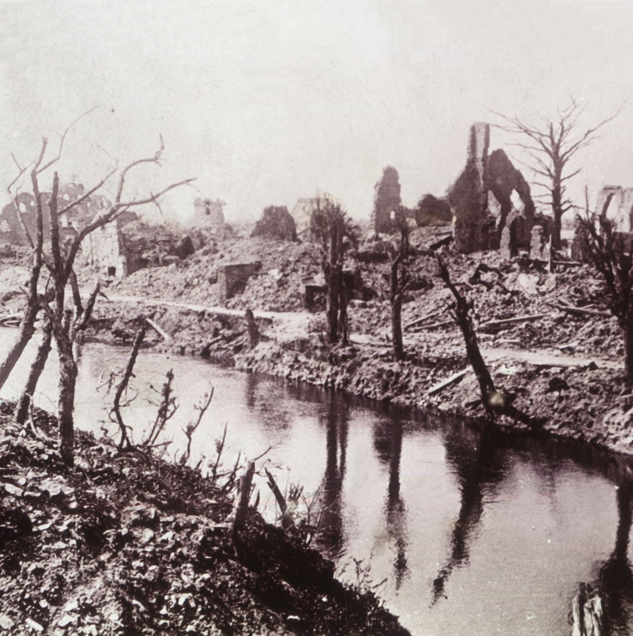 Yser Bankaları, Belçika, c1914-c1918 by Unbekannt