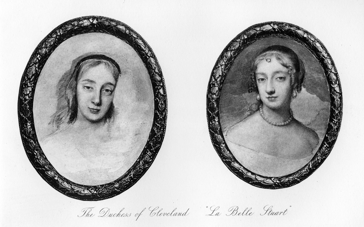 Barbara Palmer, Cleveland Düşesi, Kral II. Charles