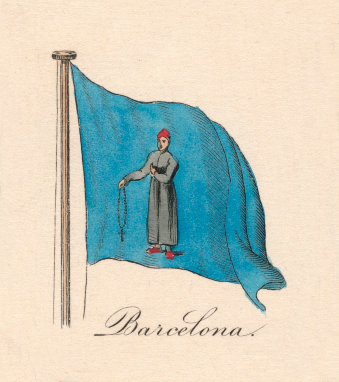 Barselona, 1838 by Unbekannt