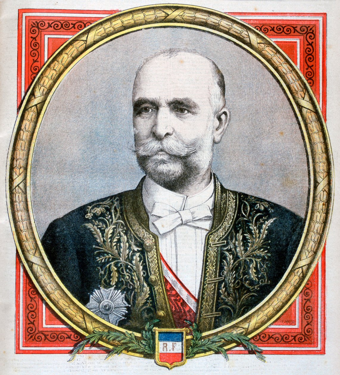 Baron de Courcel, Fransa
