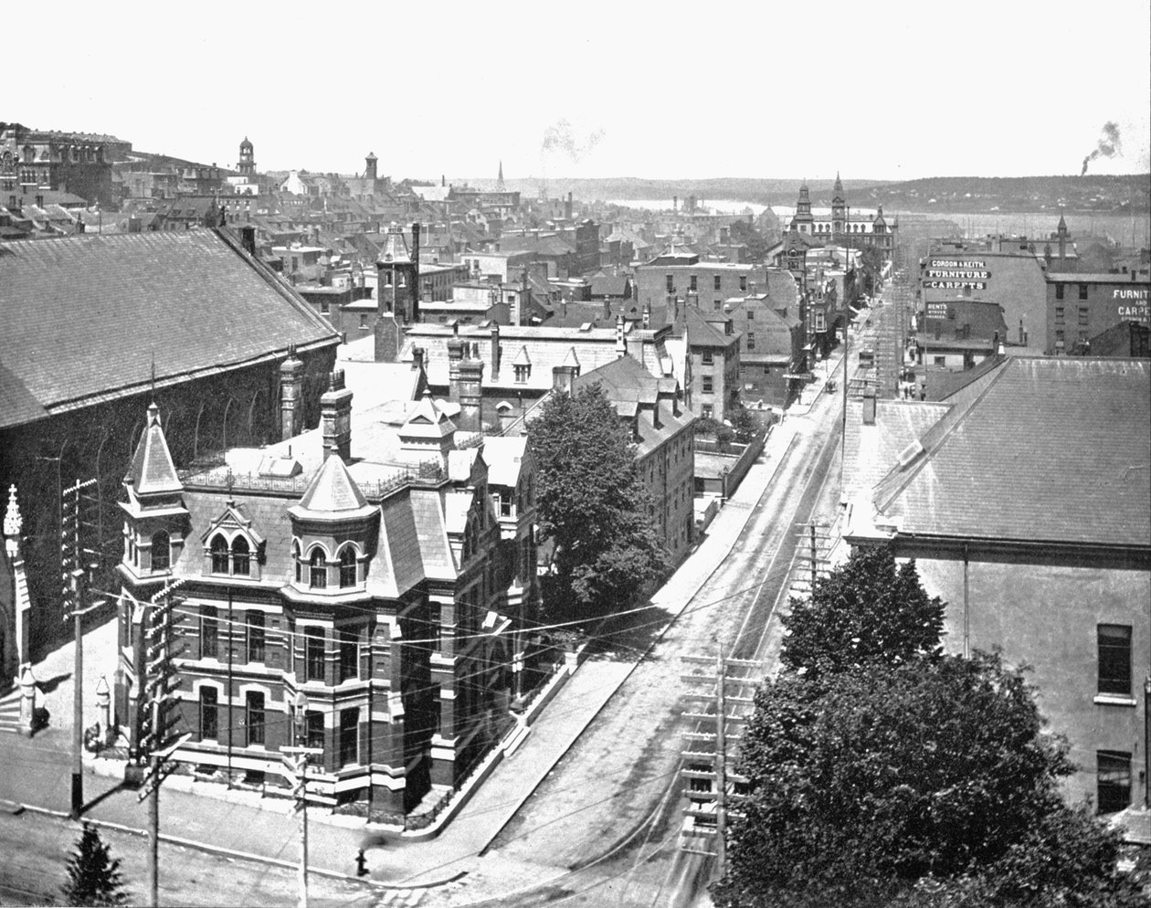 Barrington Caddesi, Halifax, Nova Scotia, Kanada, c1900. by Unbekannt