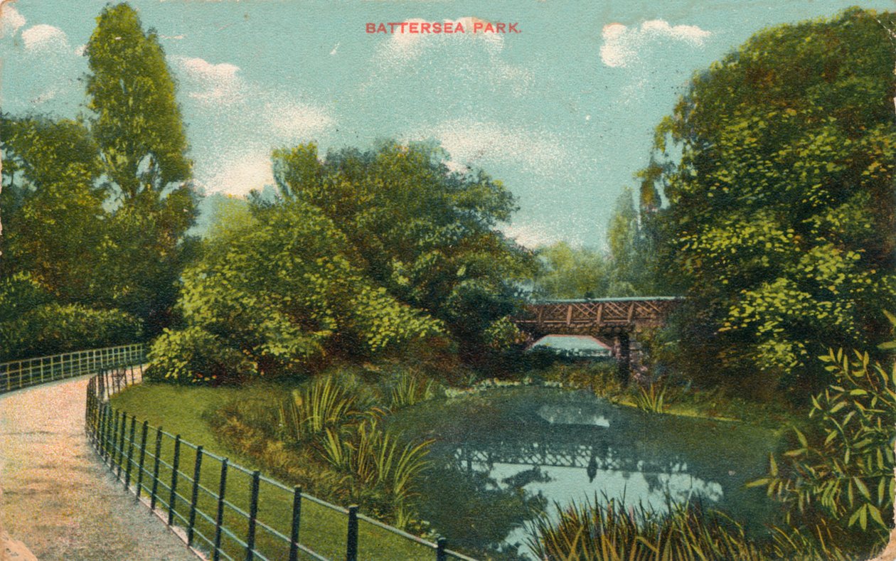 Battersea Parkı, c1909 by Unbekannt