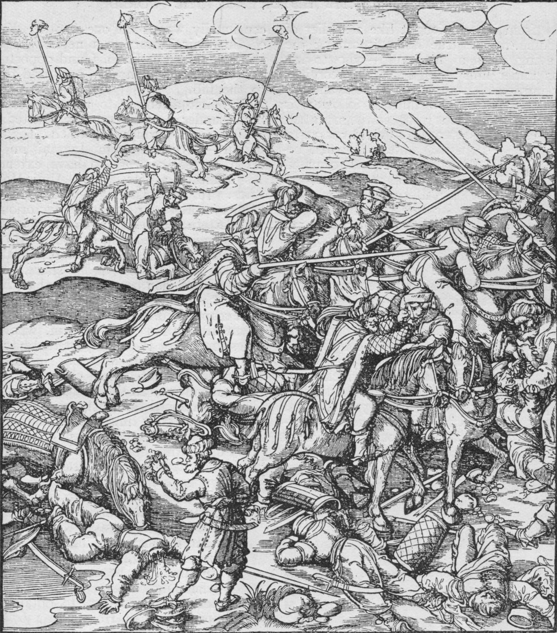 Timur yönetimindeki Moğollar ile Türkler arasındaki savaş, c1400 1908 by Unbekannt