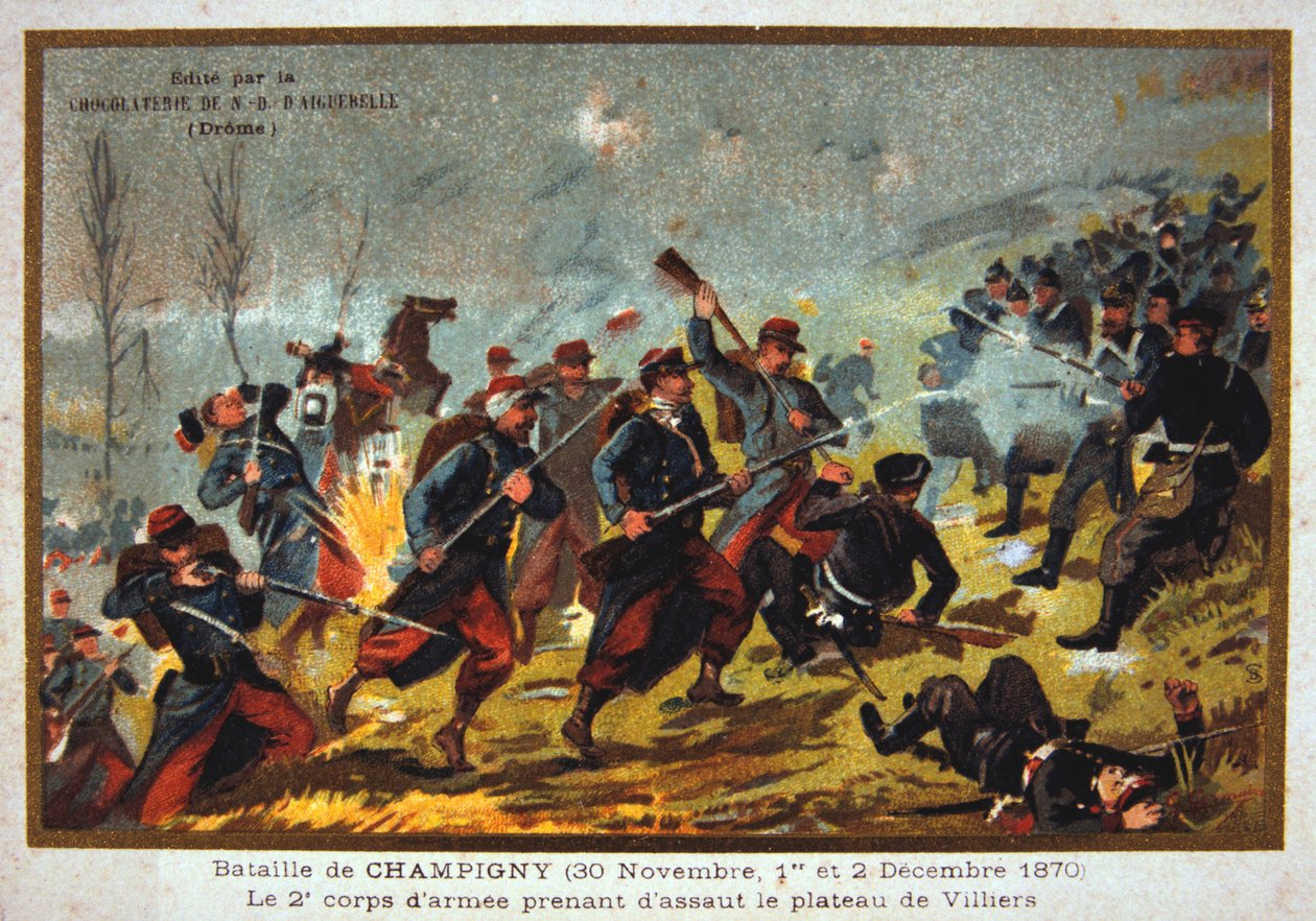 Champigny Muharebesi, Fransa-Prusya savaşı, 30 Kasım-2 Aralık 1870 by Unbekannt