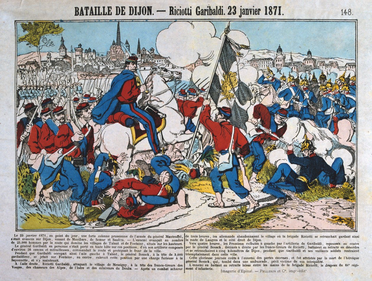 Dijon Muharebesi, Fransa-Prusya Savaşı, 23 Ocak 1871 by Unbekannt