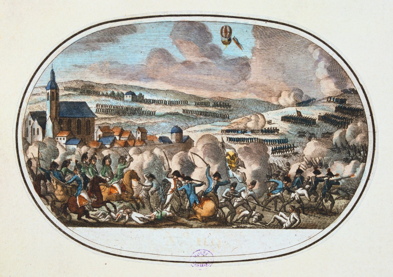 Fleurus Savaşı, 26 Haziran 1794 by Unbekannt