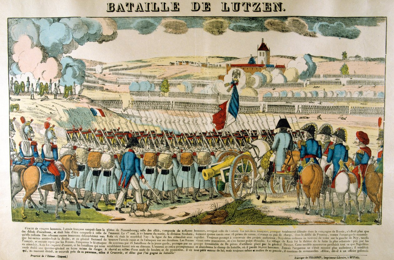 Lutzen Savaşı, 2 Mayıs 1813 by Unbekannt