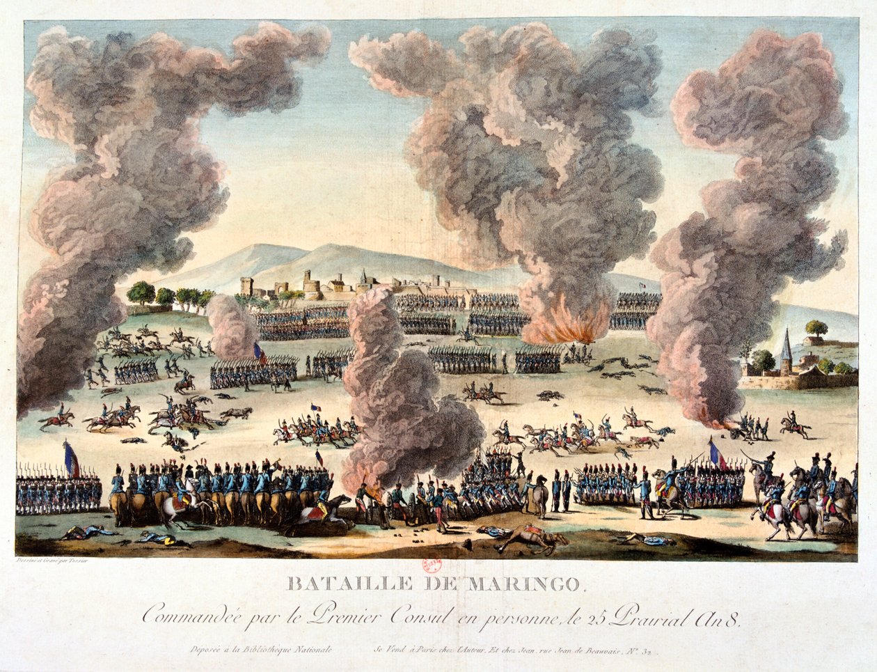 Marengo Savaşı, 14 Haziran 1800 by Unbekannt