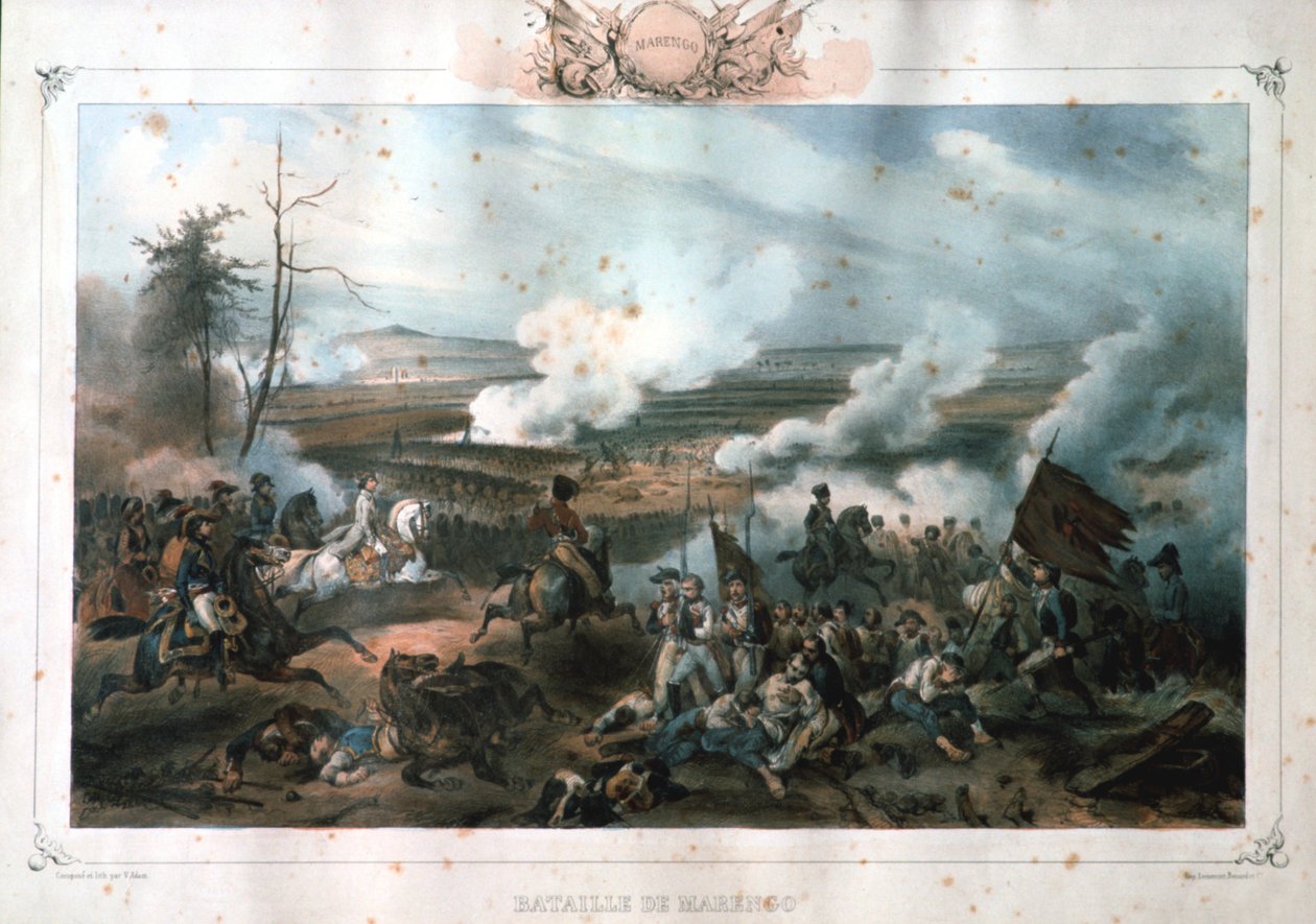 Marengo Savaşı, 14 Haziran 1800 by Unbekannt