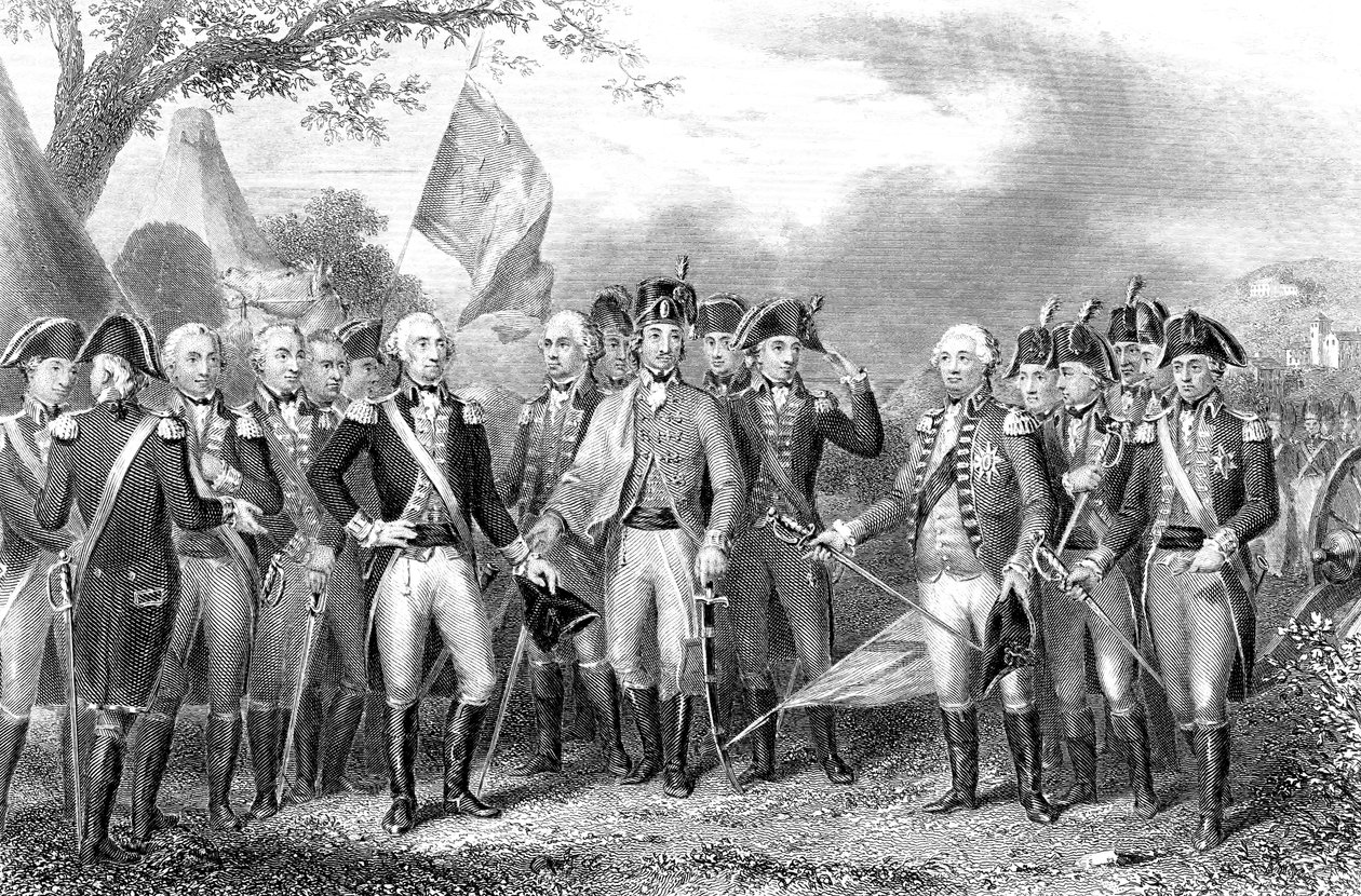 Yorktown Savaşı, Virginia, Amerikan Bağımsızlık Savaşı, 1781 by Unbekannt