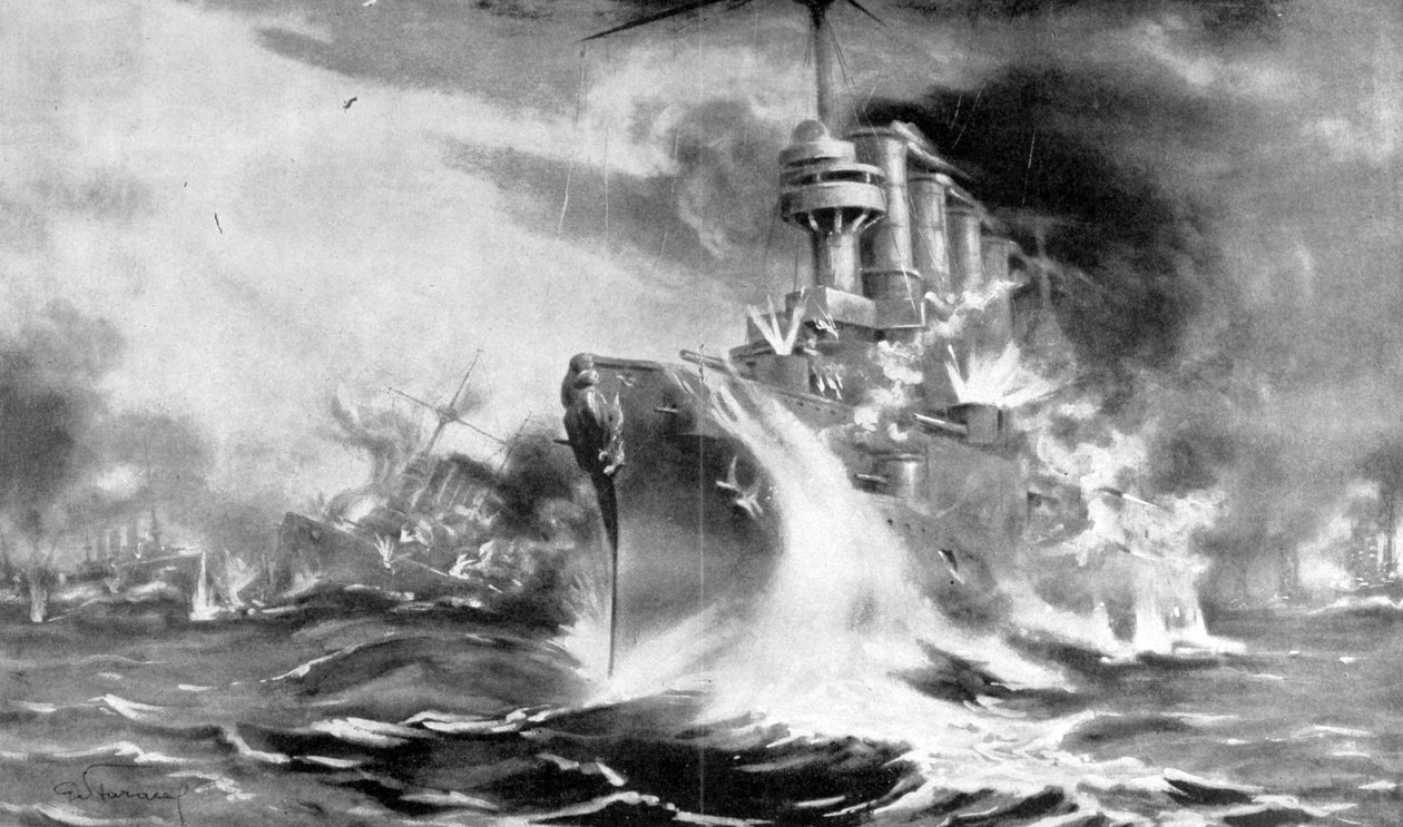 Falkland Adaları Savaşı, 8 Aralık 1914, 1915 by Unbekannt