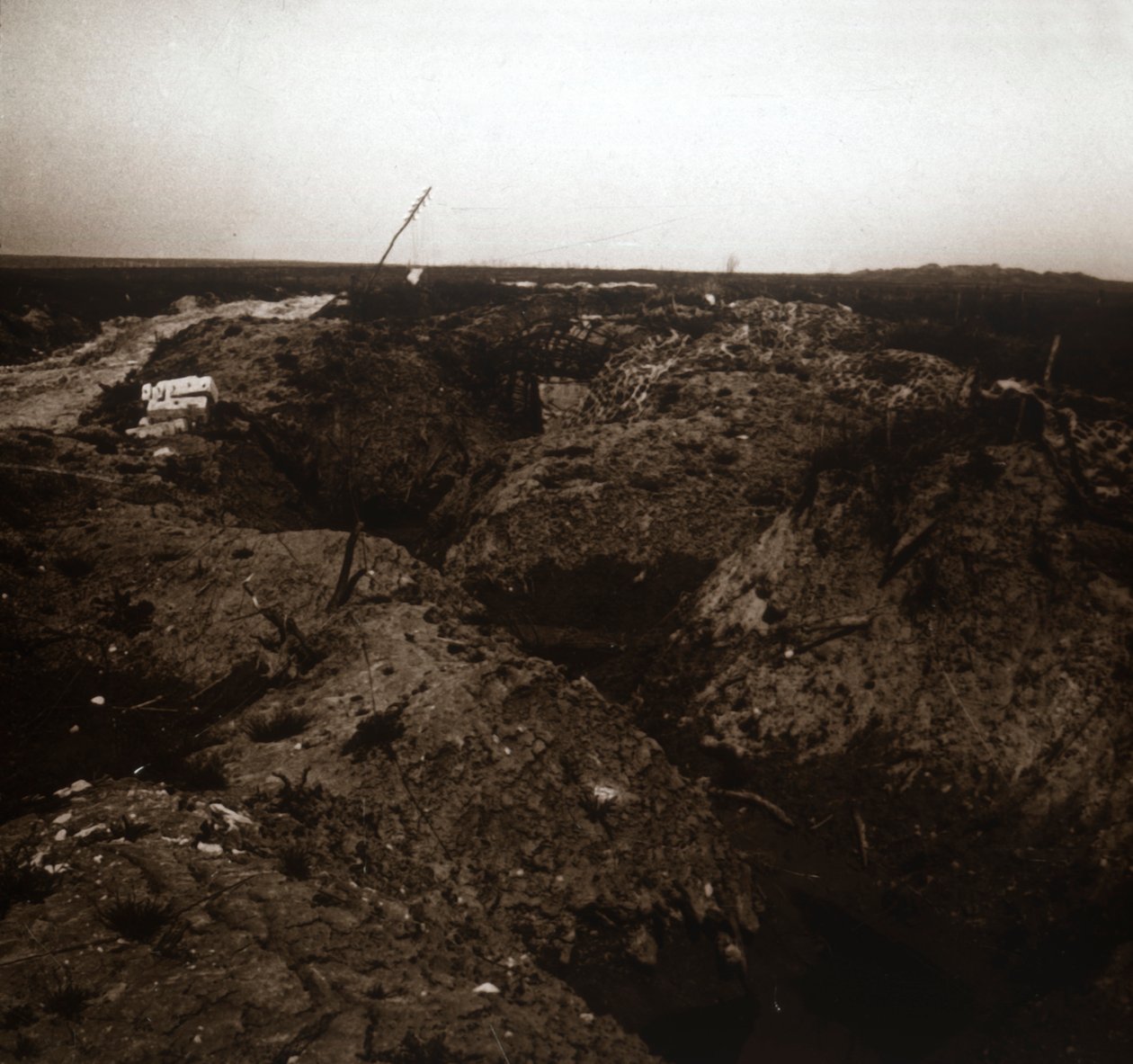 Battlefield, Craonne, kuzey Fransa, c1914-c1918 by Unbekannt