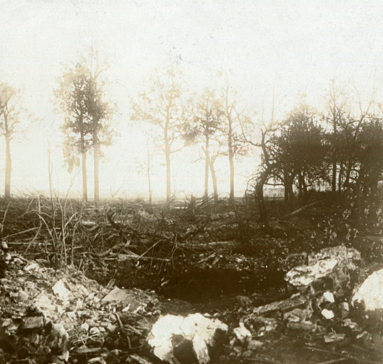Battlefield, Roeselare, Flanders, Belçika, c1914-c1918 by Unbekannt