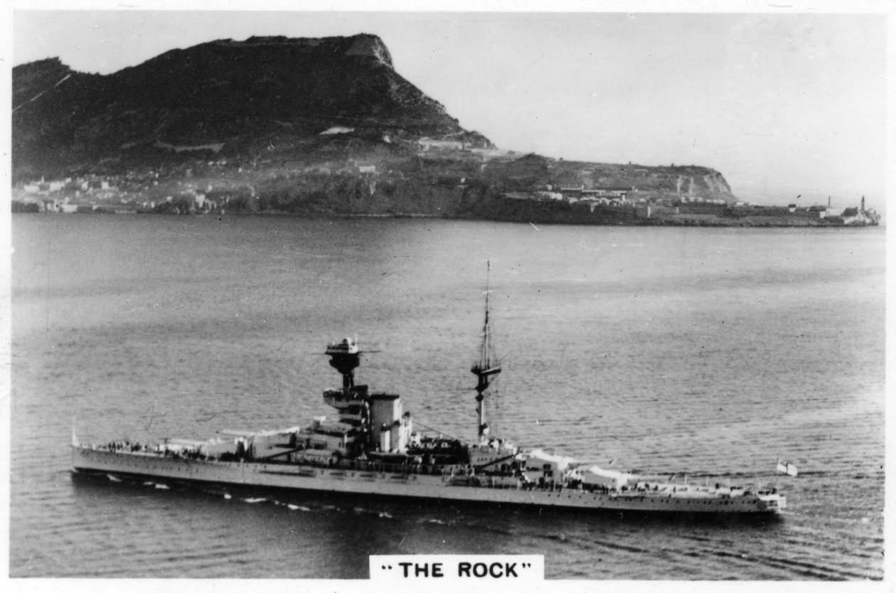 Savaş Gemisi HMS Cebelitarık İntikamı, 1937 by Unbekannt