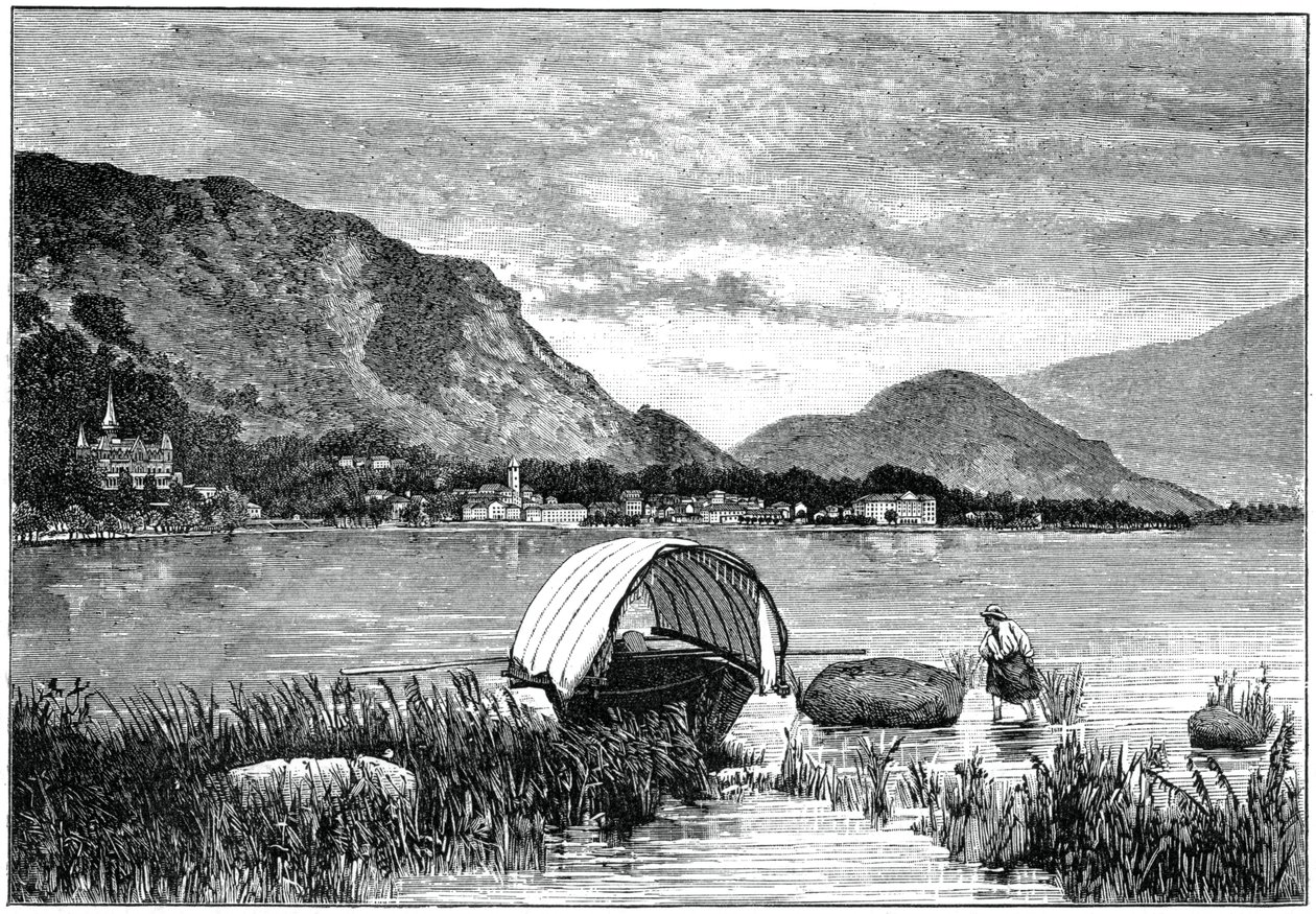 Baveno, Maggiore Gölü üzerinde, kuzey İtalya, 1900 by Unbekannt