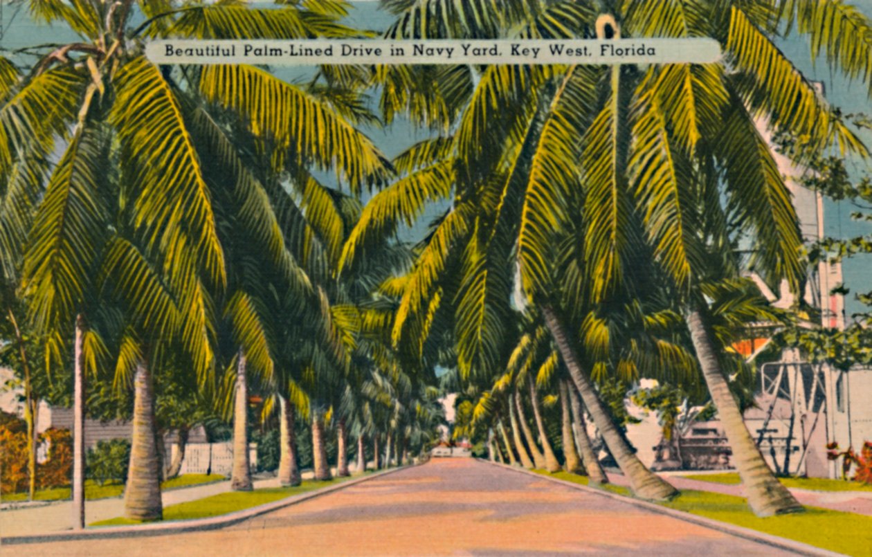 Navy Yard, Key West, Florida, c1940