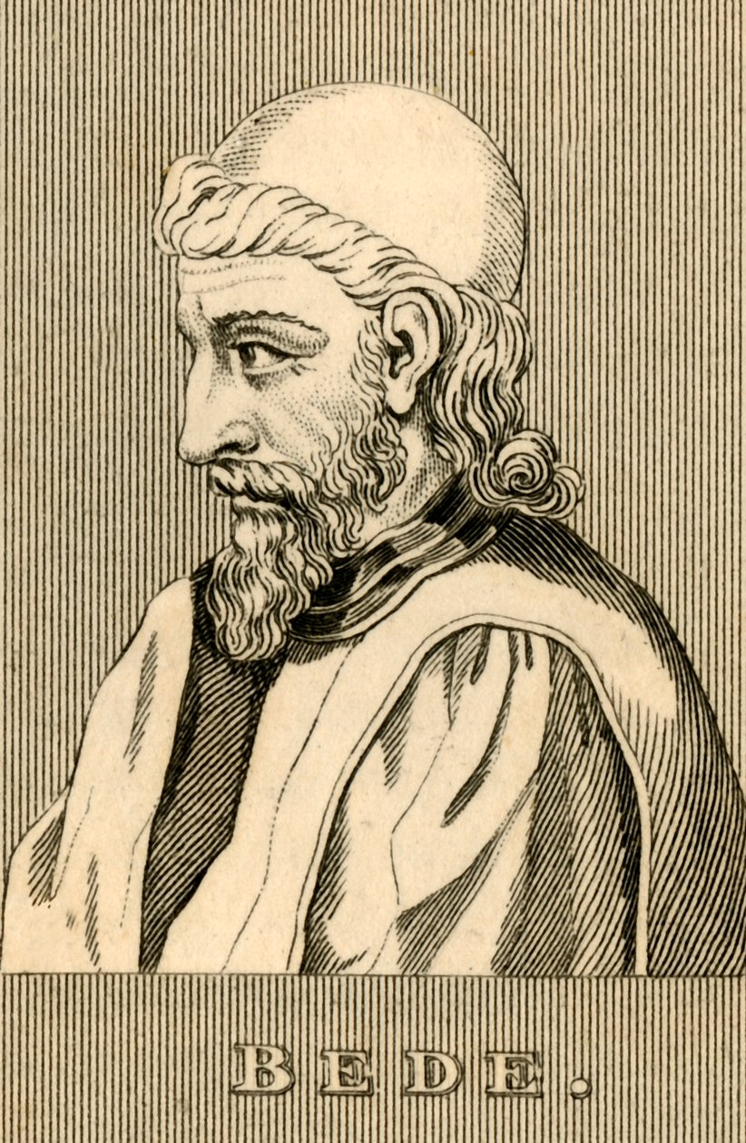 Bede, 672-735, 1830. by Unbekannt