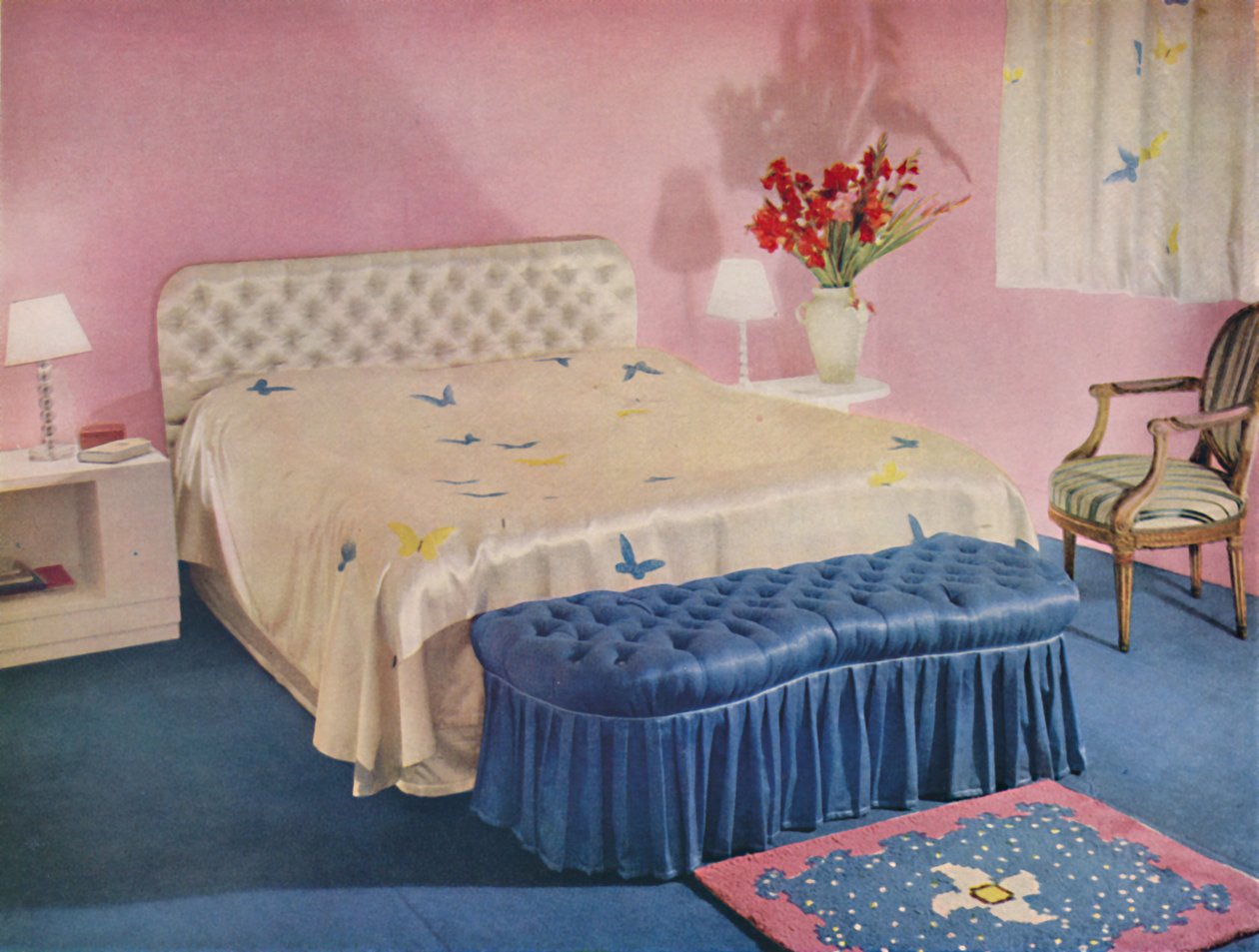 Green and Abbott, Ltd. tarafından tasarlanan yatak odası, 1939 by Unbekannt