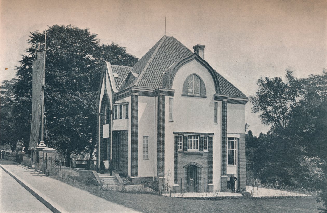 Peter Behrens tarafından tasarlanan Behrens Evi, 1901 by Unbekannt