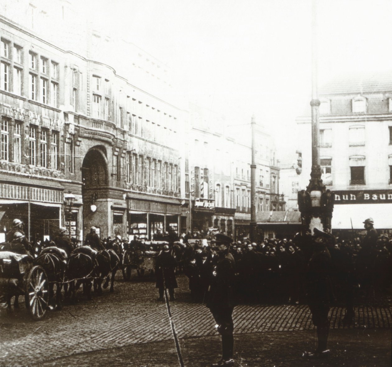 Belçika birlikleri, Aachen, Almanya, c1914-c1918 by Unbekannt