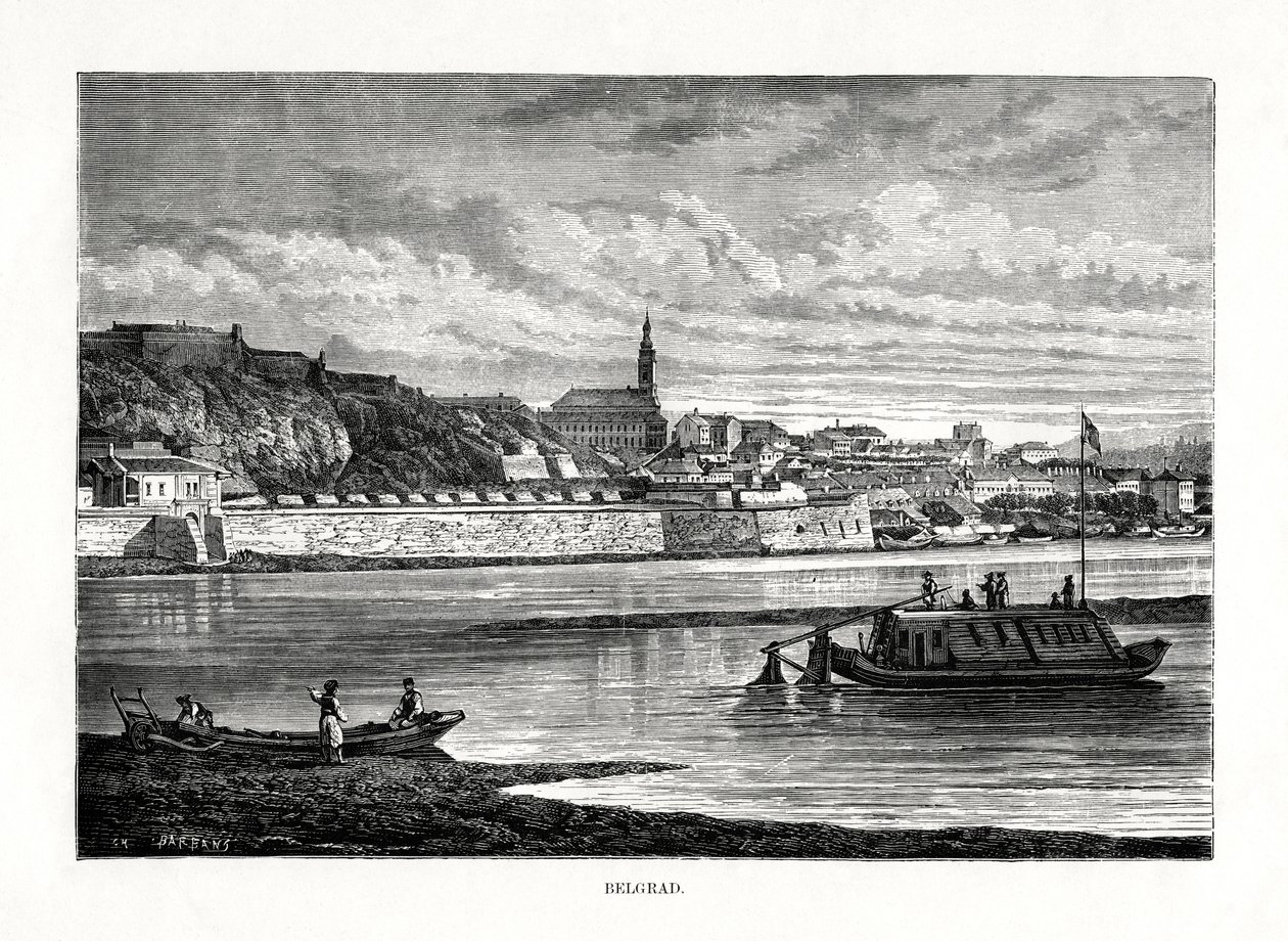 Belgrad, Sırbistan ve Karadağ, 1879 by Unbekannt