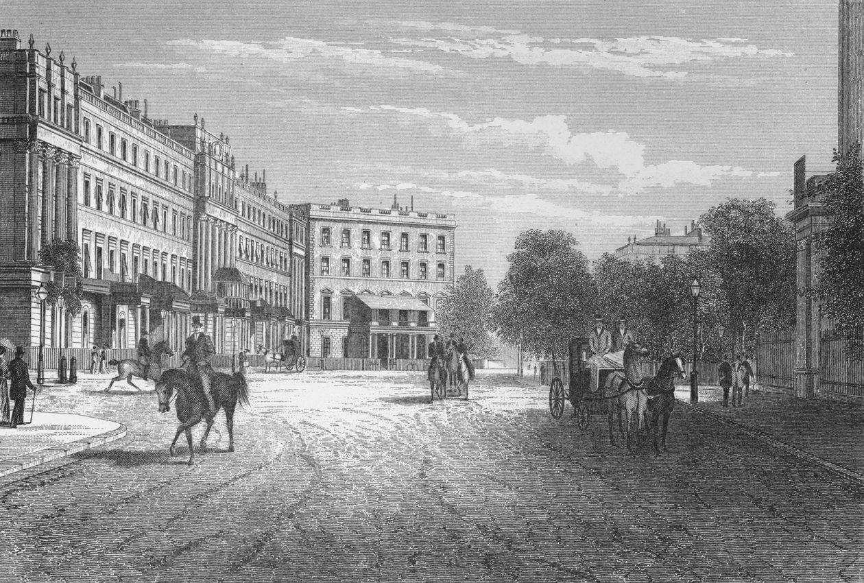 Belgrave Meydanı, Westminster, Londra, c1850 1878 by Unbekannt