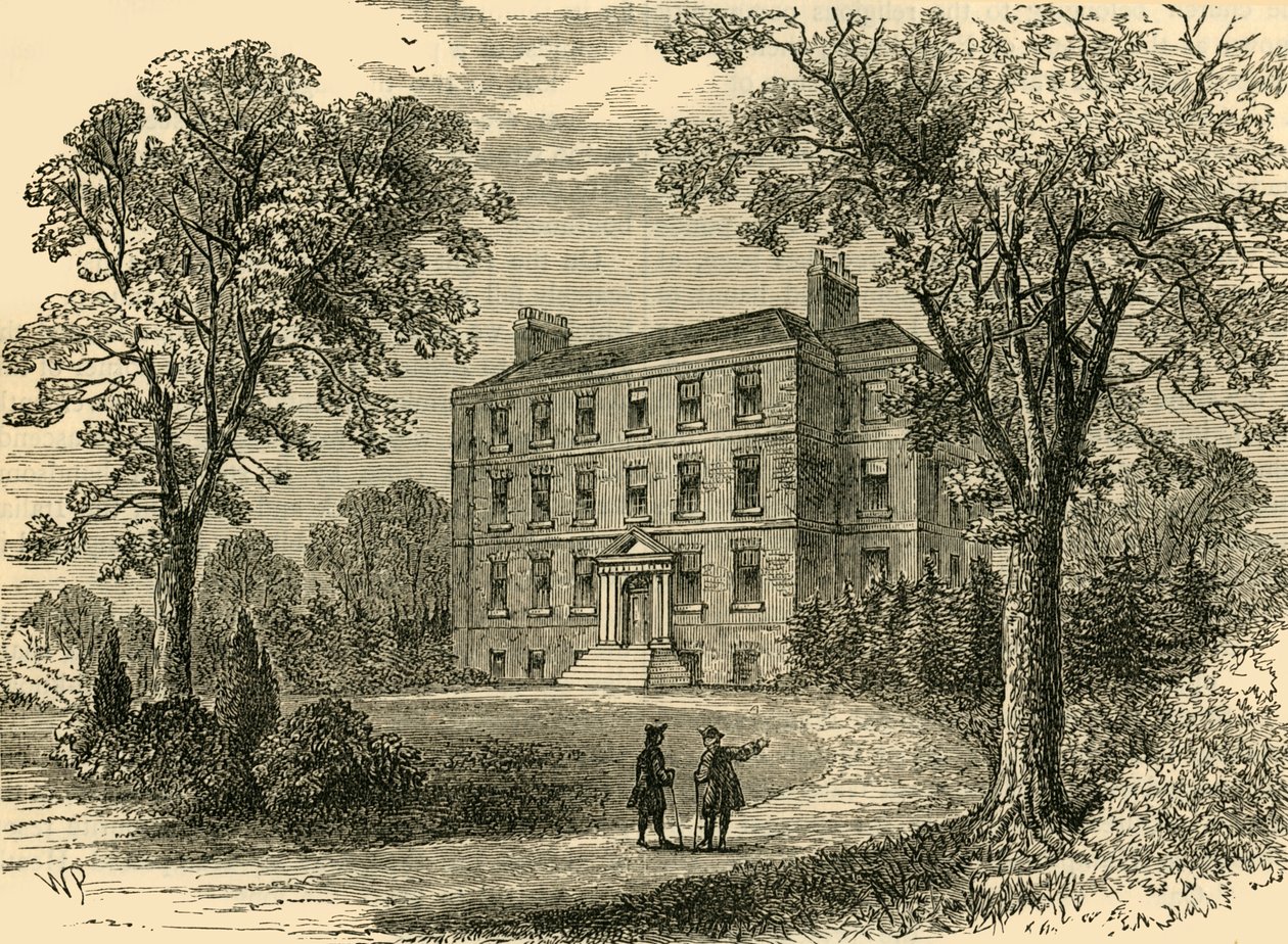 1800 yılında Belsize Evi, c1876. by Unbekannt