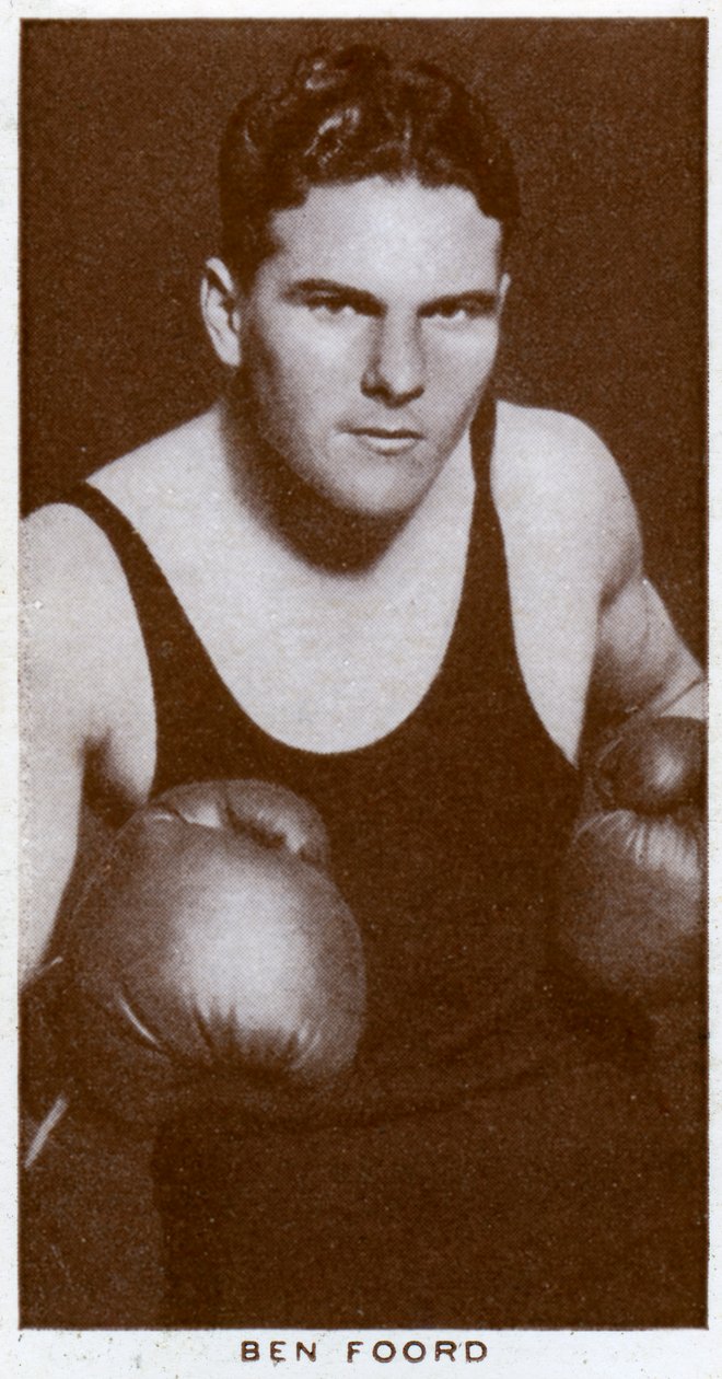 Ben Foord, Güney Afrikalı boksör, 1938 by Unbekannt