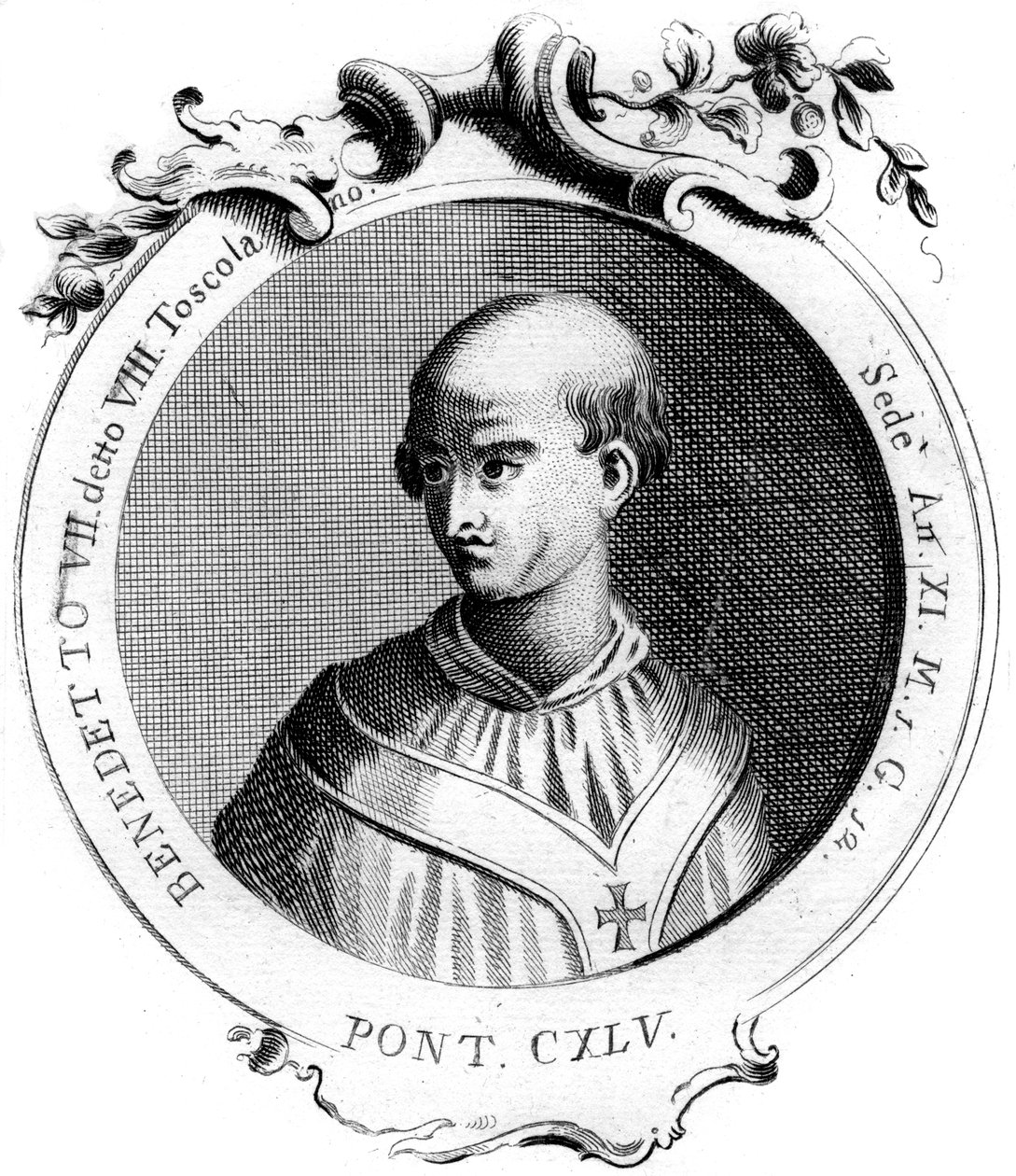 Benedict VII, Katolik Kilisesi Papası by Unbekannt