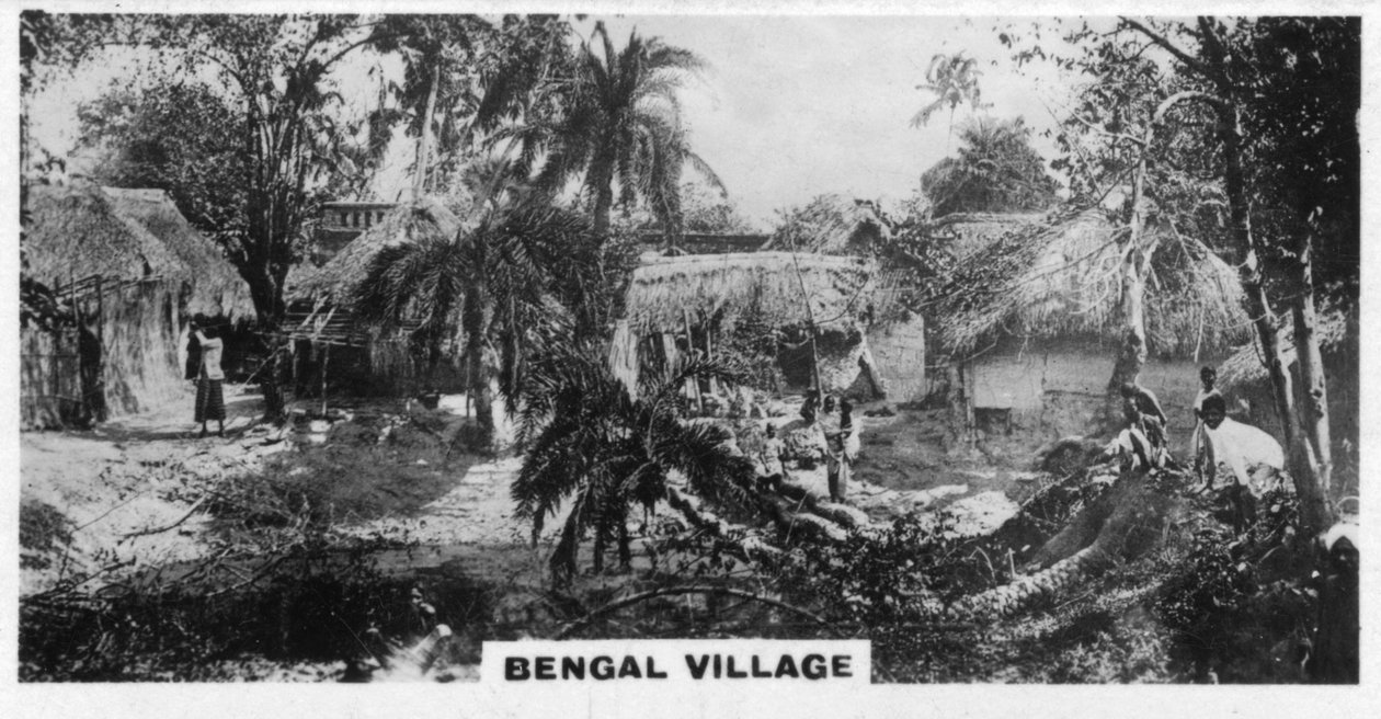 Bengal köyü, Kalküta, Hindistan, c1925 by Unbekannt