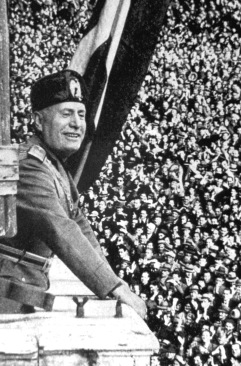 Benito Mussolini 1883-1945, İtalyan faşist diktatör by Unbekannt