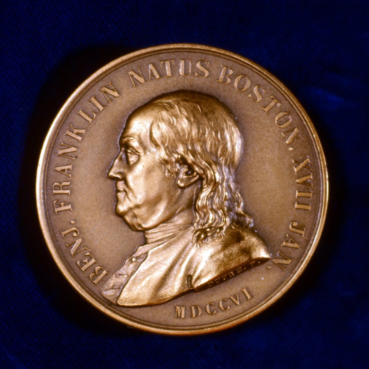 Benjamin Franklin, Amerikalı bilim adamı, mucit ve devlet adamı, 1806 by Unbekannt