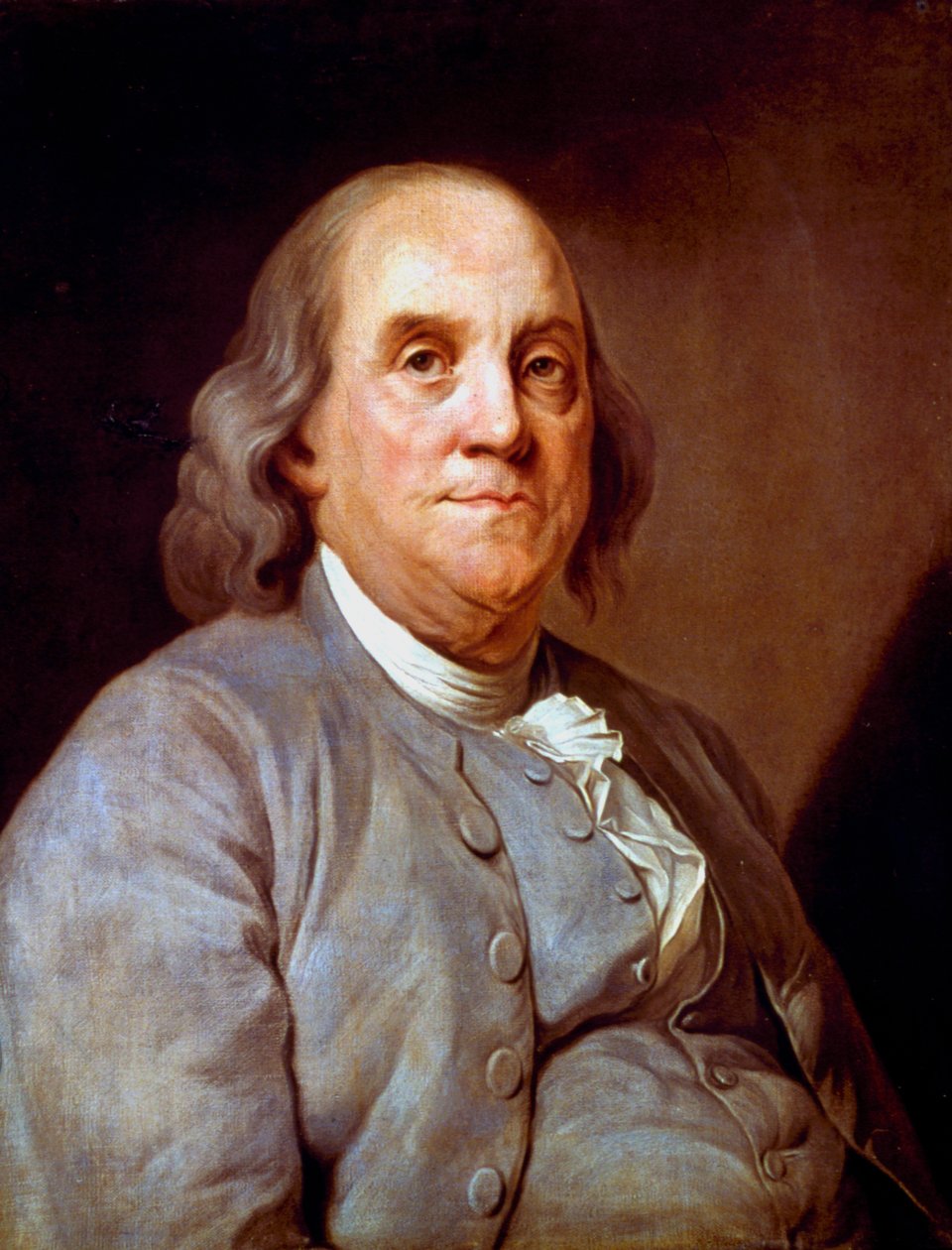 Benjamin Franklin, Amerikalı devlet adamı, yazıcı ve bilim adamı, 1778 by Unbekannt