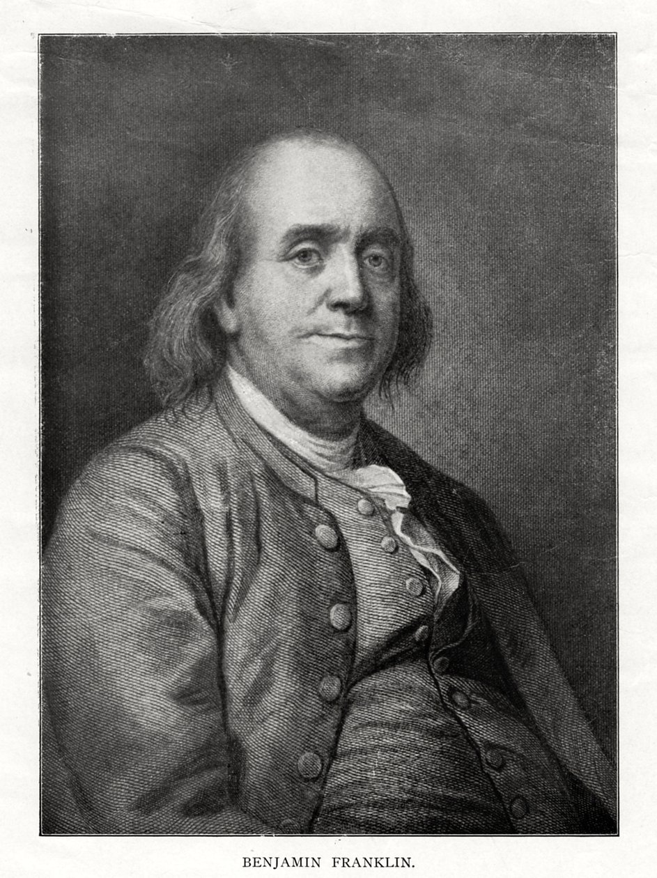 Benjamin Franklin, Amerikalı devlet adamı, yazıcı ve bilim adamı, 20. yüzyıl by Unbekannt