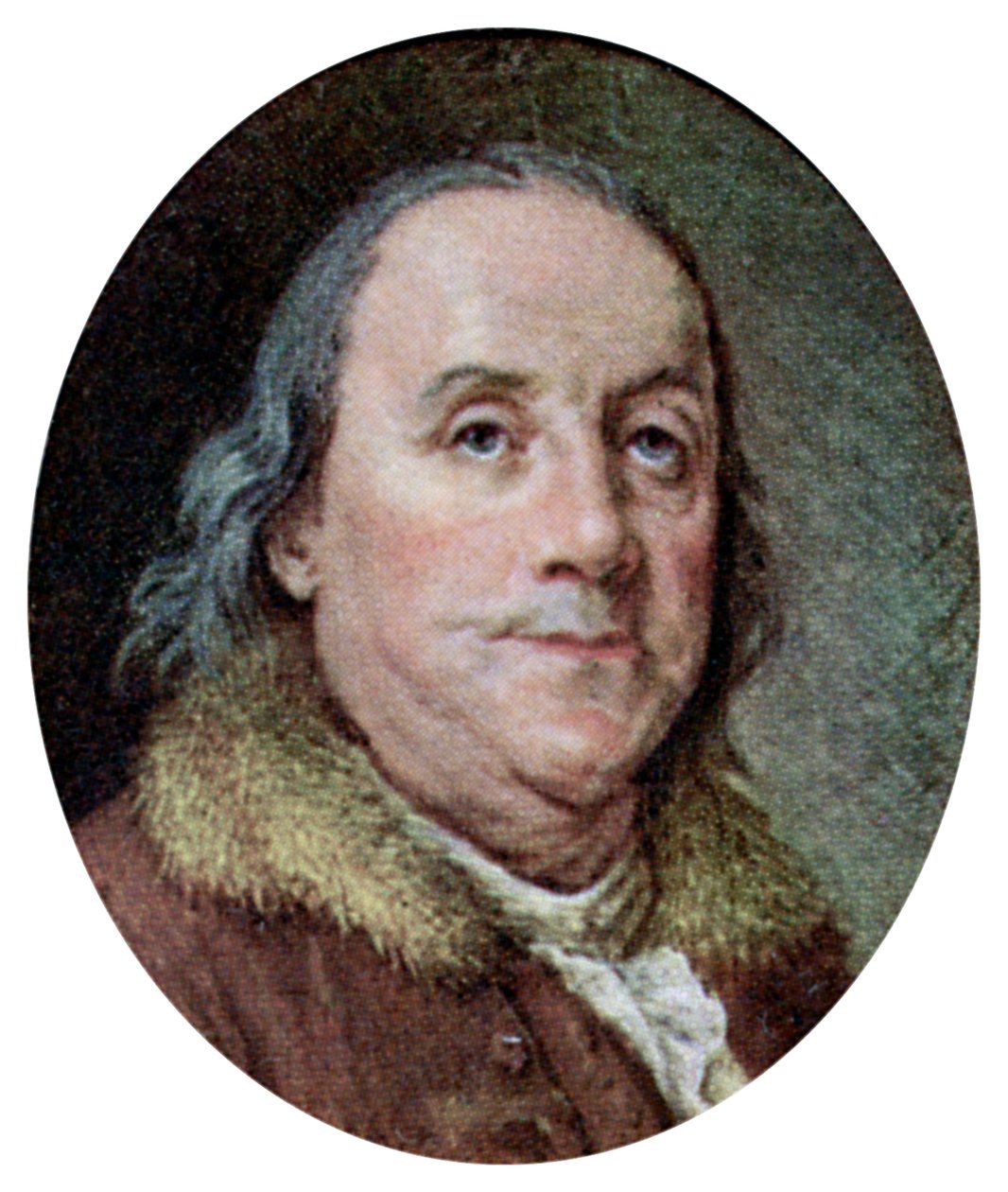 Benjamin Franklin, c1782 by Unbekannt
