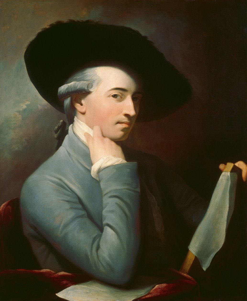 Benjamin West, c. 1776. by Unbekannt